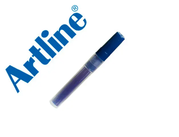 Imagen Recambio rotulador artline ek-573a clix pizarra azul