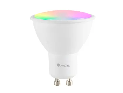 Imagen Bombilla ngs bulb wifi led gleam 510c halogena colores 5w 460 lumenes base gu10 regulable en intesidad
