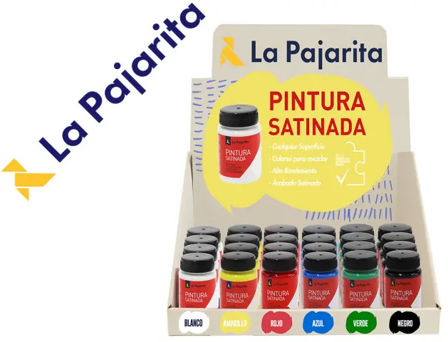 Imagen Expositor sobremesa la pajarita pintura satinada