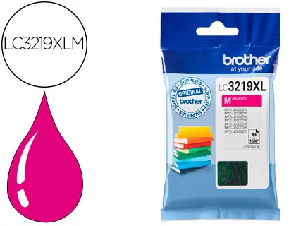 Imagen Ink-jet brother lc3219xlm mfc-j6530dw / mfc-j6930dw magenta 1.500 pag