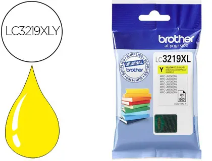 Imagen Ink-jet brother lc3219xly mfc-j6530dw / mfc-j6930dw amarillo 1.500 pag