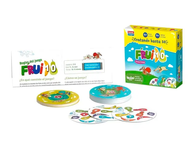 Imagen Juego educativo falomir fruit10 contando hasta 10