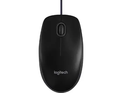 Imagen Raton logitech optico b100 usb 800 ppp negro