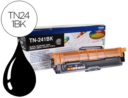 Imagen Toner brother tn241bk hl3140 hl3170 hl3150 dcp9020 mfc9140 mfc9330 mfc9340 negro 2500 pag