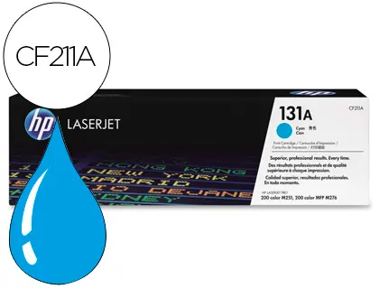 Imagen Toner hp 131a laserjet m251/m276 cian 1800 pag