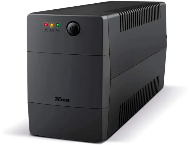 Imagen Sai trust paxxon bateria 800 va con 2 tomas corriente funcion avr