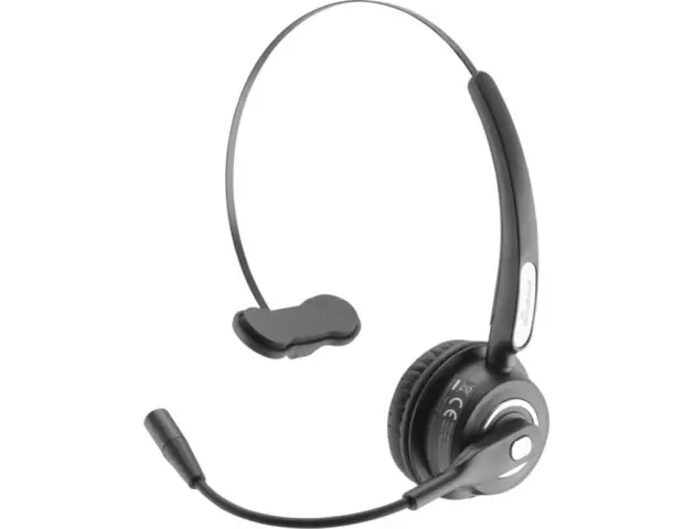 Imagen Auricular mediarange monoaural diadema inalambrico bluetooth con microfono