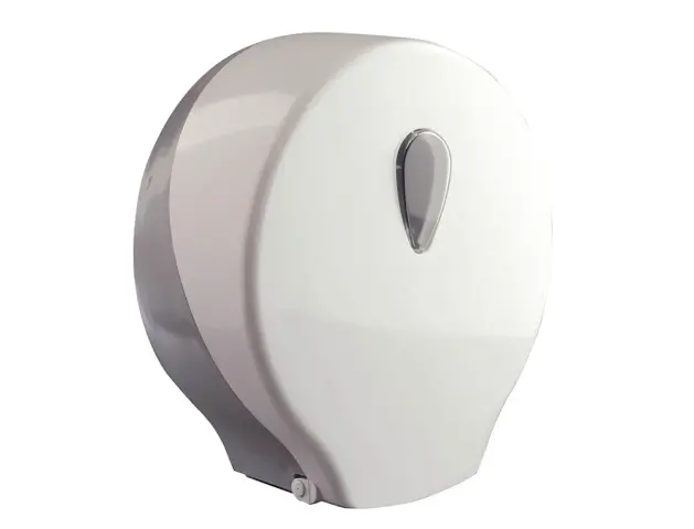 Imagen Dispensador papel higienico dahi jumbo abs color blanco 326x304x125 mm