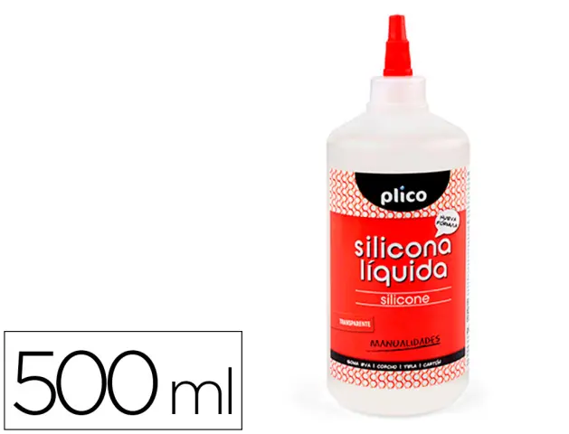 Imagen Silicona liquida plico bote de 500 ml