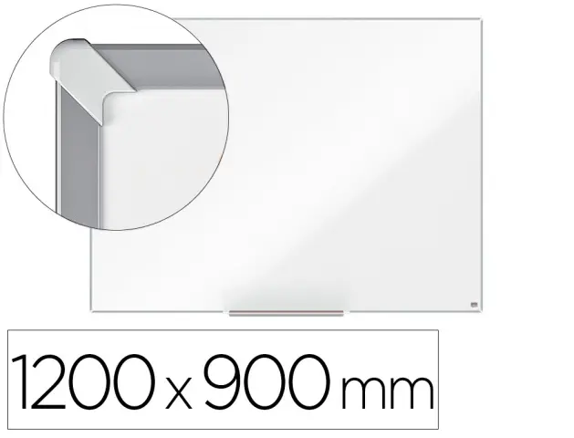 Imagen Pizarra blanca nobo nano clean ip pro lacada magnetica 1200x900 mm