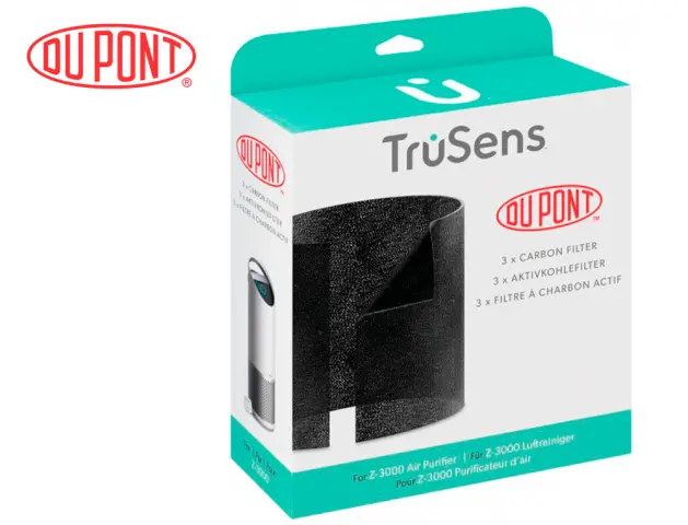 Imagen Filtro de carbono leitz dupont para purificador de aire trusens z-3000 pack de 3 unidades