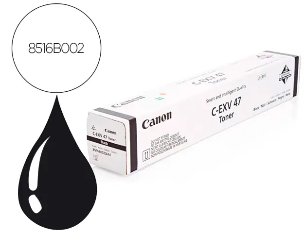 Imagen Toner canon exv47k ir advance c250 c350 negro