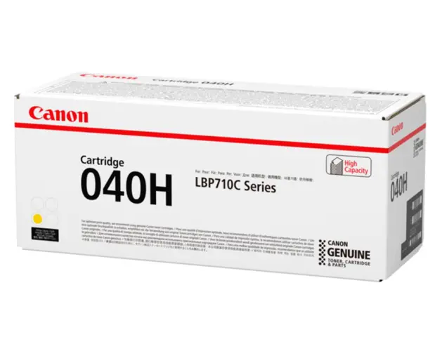 Imagen Toner canon 040hy alta capacidad lbp710 lbp712 amarillo