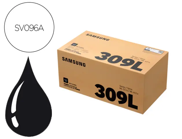 Imagen Toner hp samsung laser ml5510nd / 5515nd / 6510nd negro alta mltd309l/els