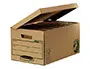 Imagen Cajon fellowes carton reciclado para almacenamiento de archivadores capacidad 6 cajas de archivo 80 mm 2