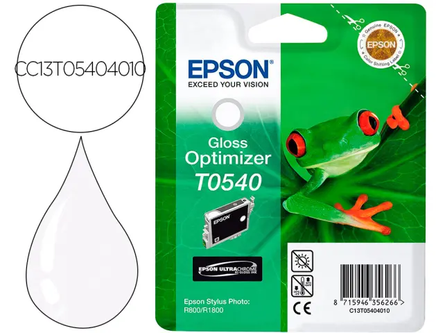 Imagen Ink-jet epson stylus photo r-800/1800 optimizador de brillo, 400 paginas