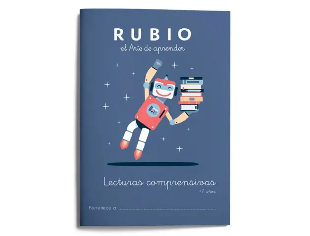 Imagen Cuaderno rubio lecturas comprensivas + 7 aos