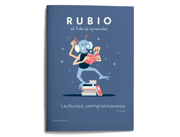 Imagen Cuaderno rubio lecturas comprensivas + 6 aos