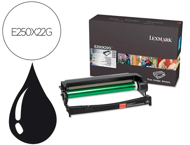 Imagen Tambor lexmark e250x22g e250 / e350 / e352 / e450 negro 30000 paginas