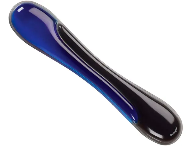 Imagen Reposamuecas kensington duo gel teclado color negro/azul 240x182x25 mm