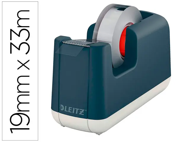 Imagen Portarrollo sobremesa leitz cosy plastico para cintas 33 mt gris