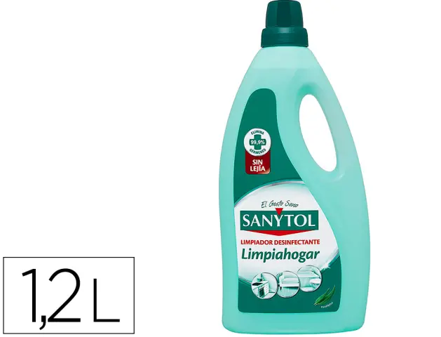 Imagen Limpiador desinfectante sanytol limpiahogar multisuperficies bote de 1200 ml