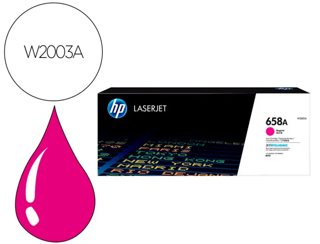 Imagen Toner hp enterprise m751toner magenta 658a