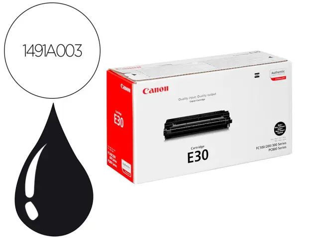 Imagen Toner canon e30 fc204 fc210 fc224 fc310 fc330 negro