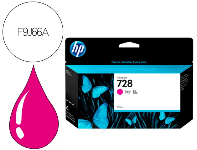 Imagen Ink-jet hp designjet t730 magenta n 728/1000 paginas
