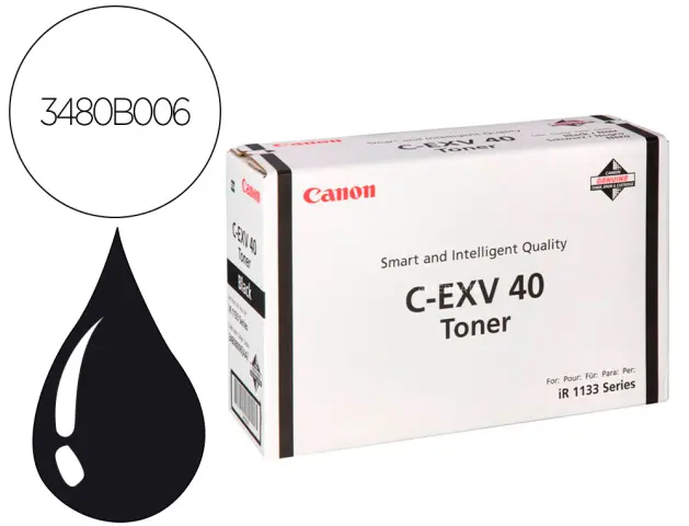 Imagen Toner canon ir1133 cexv40 negro