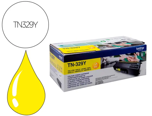 Imagen Toner brother hll8350cdw 6000 paginas amarillo