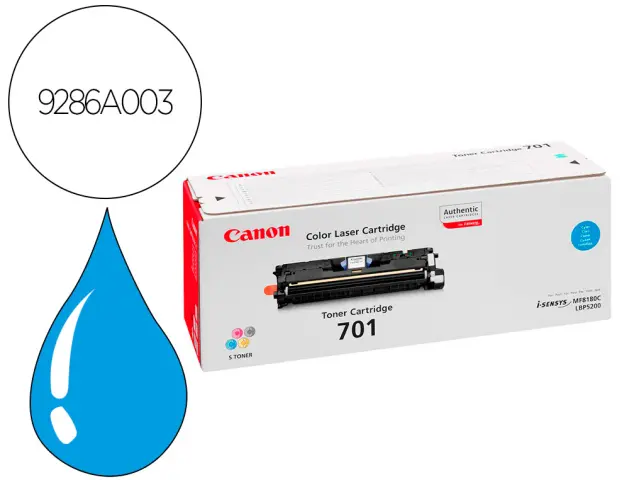 Imagen Toner canon 701ch lbp5200 mf8100 mf8180 cian