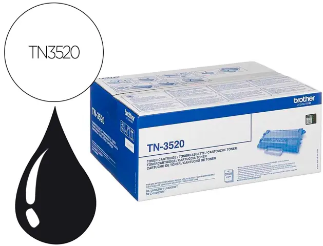 Imagen Toner brother hll6400dw 20000 paginas negro