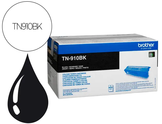 Imagen Toner brother mfc-l9570cdw tn910bk negro