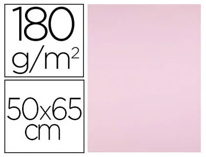 Imagen Cartulina liderpapel 50x65 cm 180g/m2 rosa