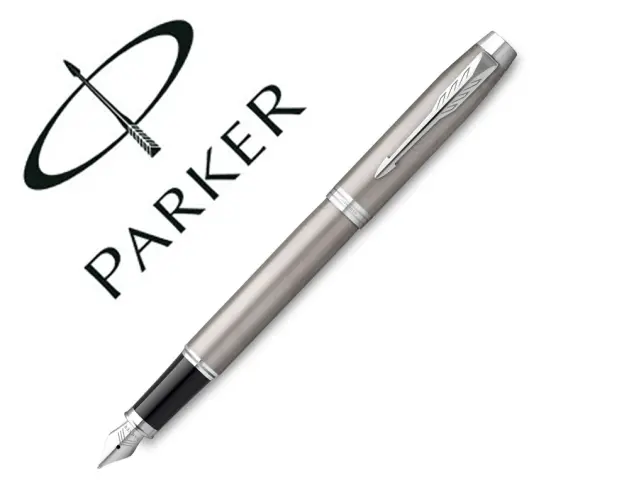 Imagen Pluma parker im essential acero ct