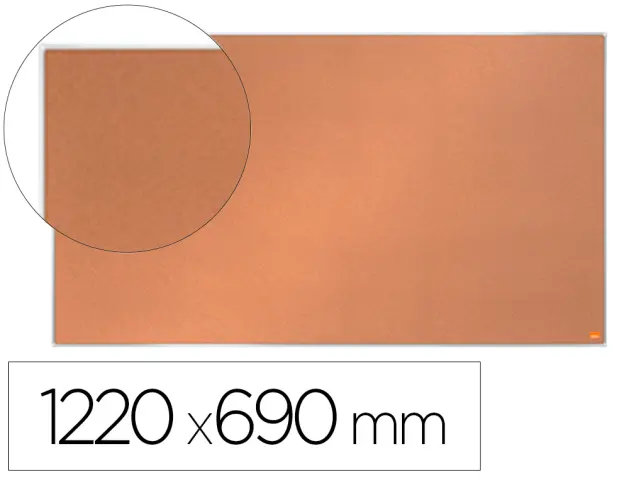 Imagen Tablero de anuncios nobo impression pro corcho formato panoramico 55" 1220x690 mm