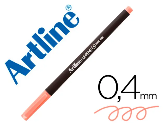 Imagen Rotulador artline supreme epfs200 fine liner punta de fibra albaricoque 0,4 mm