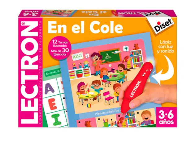 Imagen Juego diset didactico lectron en el cole