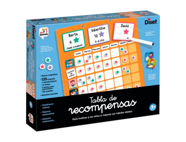 Imagen Juego diset de mesa tabla de recompensas