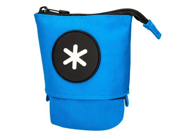 Imagen Bolso escolar portatodo antartik cubilete color azul 190x60x80 mm