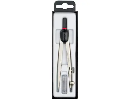 Imagen Compas rotring compact universal ajuste rapido radio 13 cm circunferencia 32 cm