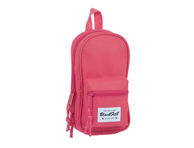 Imagen Plumier escolar safta blackfit8 "fresa" mochila con 4 portatodos llenos 120x50x230 mm