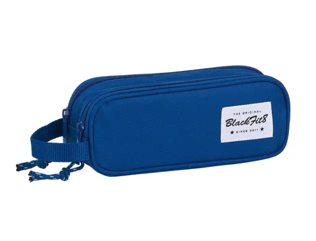 Imagen Bolso escolar safta portatodo blackfit8 "oxford" doble 210x60x80 mm