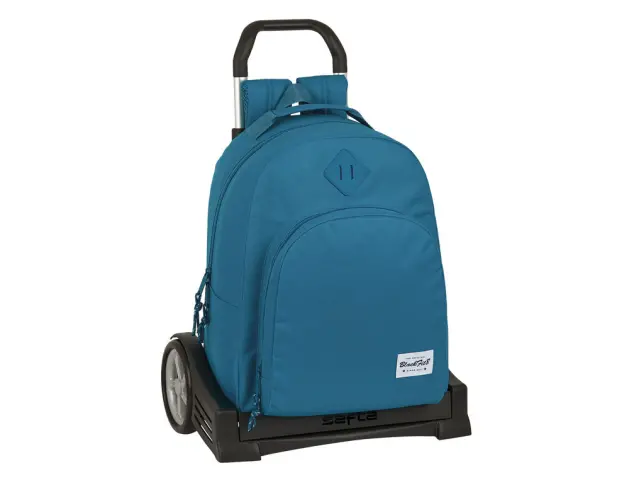 Imagen Cartera escolar safta con carro blackfit8 "egeo" 320x150x420 mm