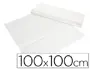 Imagen Mantel de papel blanco en hojas 100x100 cm caja de 400 2
