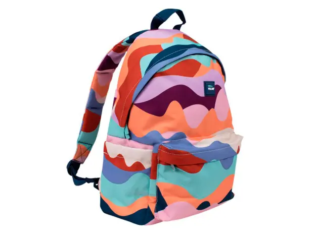 Imagen Mochila milan serir the fun urbana clasica con 2 cremalleras multicolor 150x300x440 mm