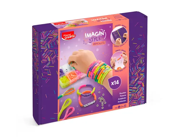 Imagen Juego maped creativo pulseras neon