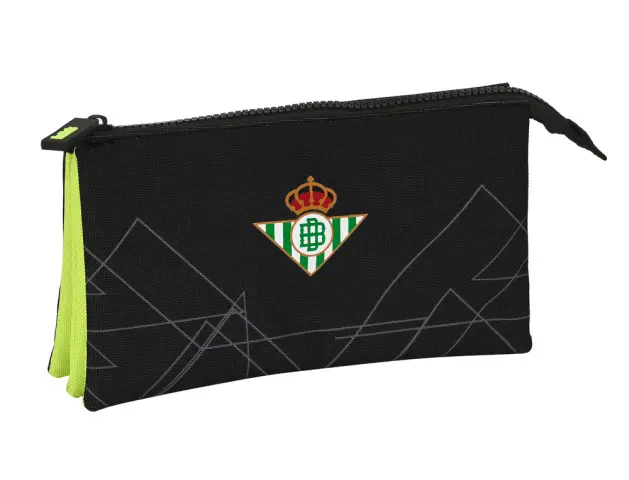 Imagen Bolso escolar portatodo safta triple real betis balompie 120x220x30 mm