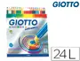 Imagen Lapices de colores giotto stilnovo acuarelables caja de 24 colores 2